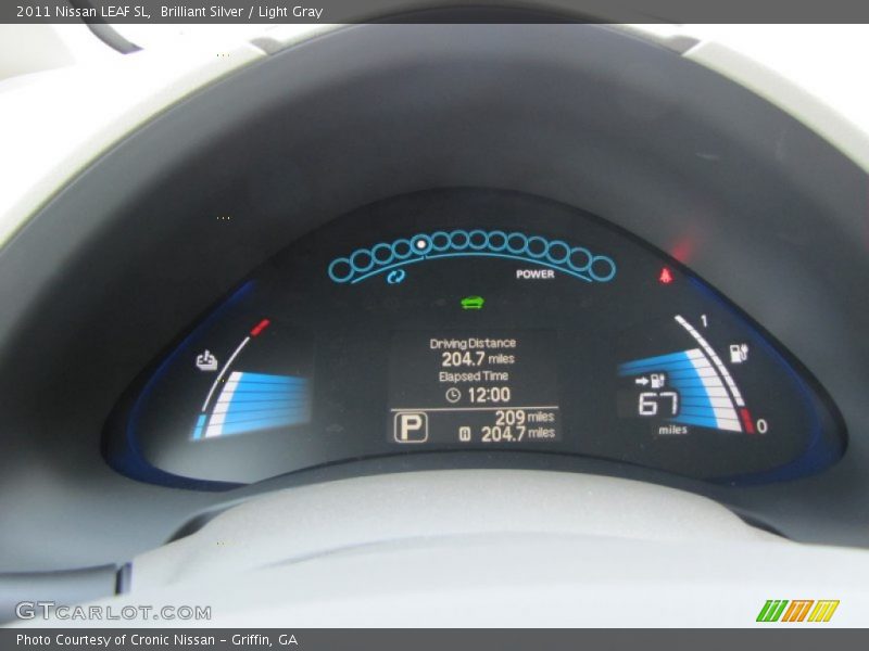  2011 LEAF SL SL Gauges