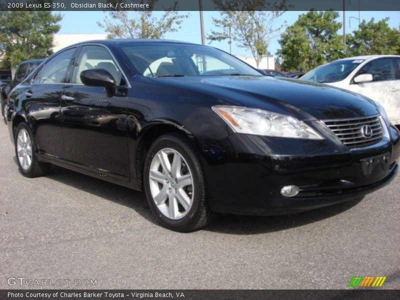 Obsidian Black / Cashmere 2009 Lexus ES 350