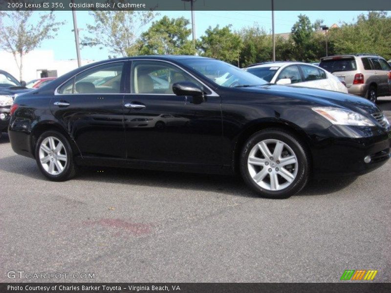 Obsidian Black / Cashmere 2009 Lexus ES 350