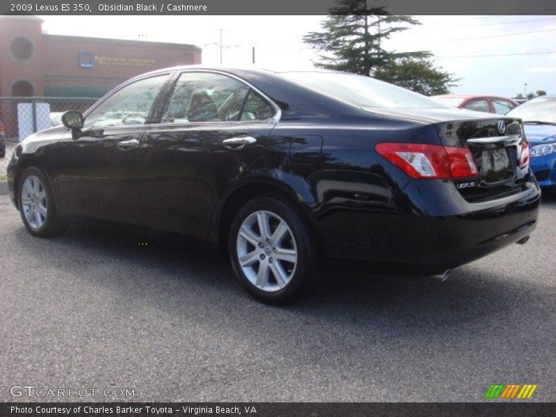 Obsidian Black / Cashmere 2009 Lexus ES 350