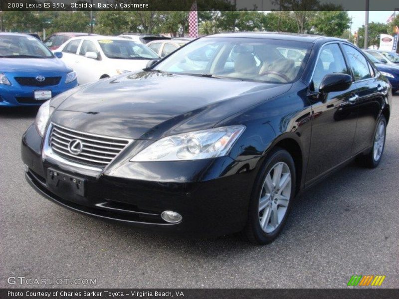 Obsidian Black / Cashmere 2009 Lexus ES 350