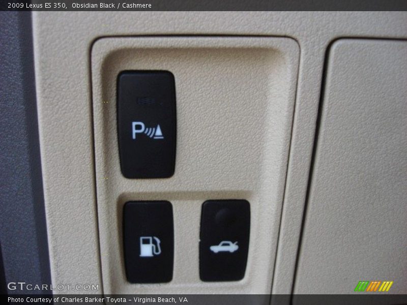 Obsidian Black / Cashmere 2009 Lexus ES 350