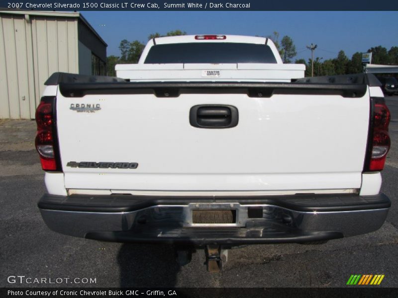 Summit White / Dark Charcoal 2007 Chevrolet Silverado 1500 Classic LT Crew Cab