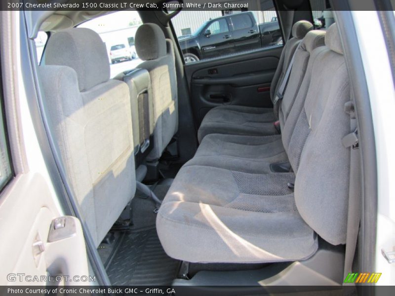 Summit White / Dark Charcoal 2007 Chevrolet Silverado 1500 Classic LT Crew Cab