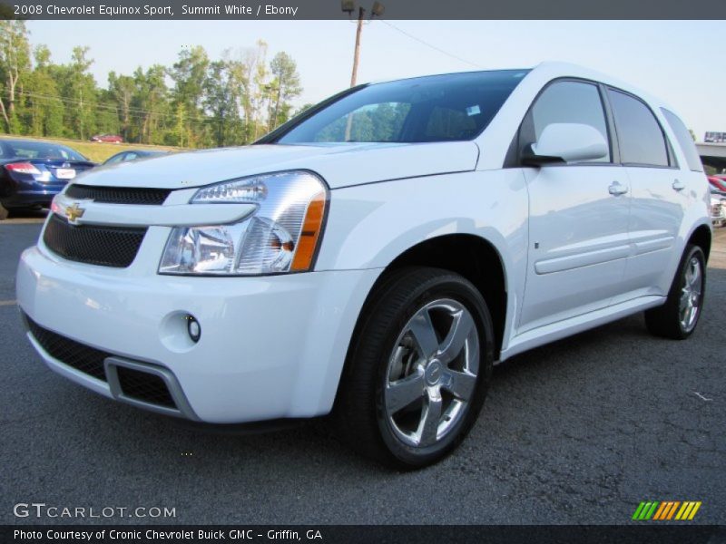 Summit White / Ebony 2008 Chevrolet Equinox Sport