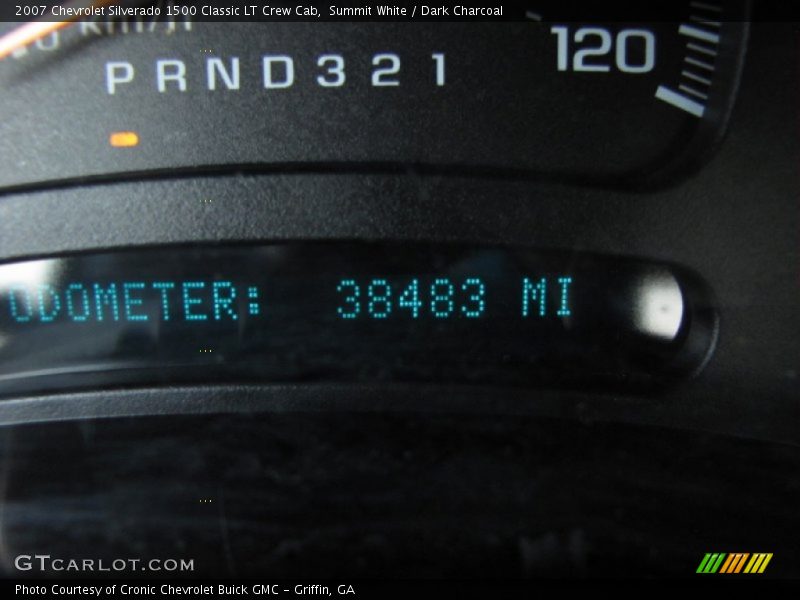 Summit White / Dark Charcoal 2007 Chevrolet Silverado 1500 Classic LT Crew Cab