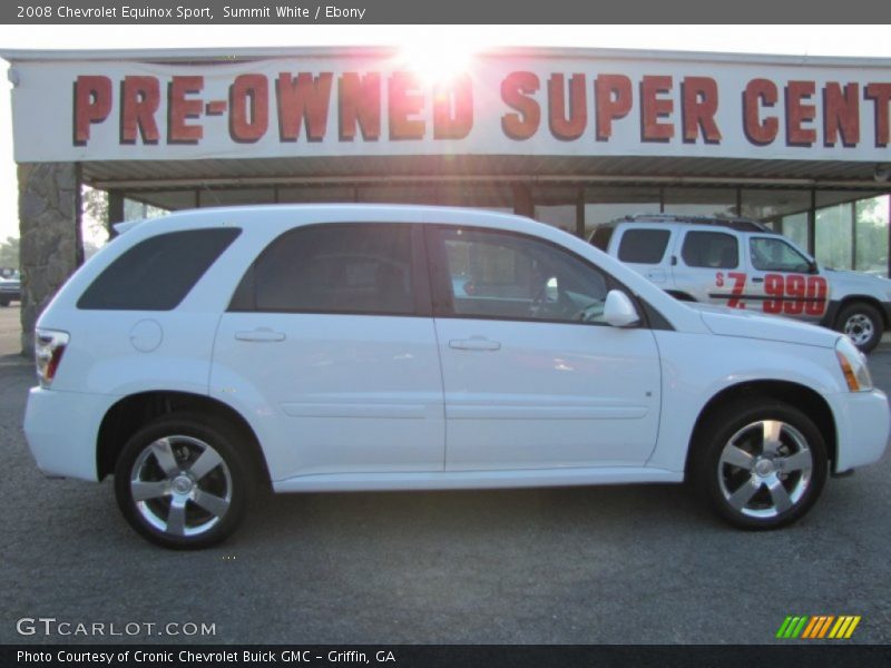 Summit White / Ebony 2008 Chevrolet Equinox Sport