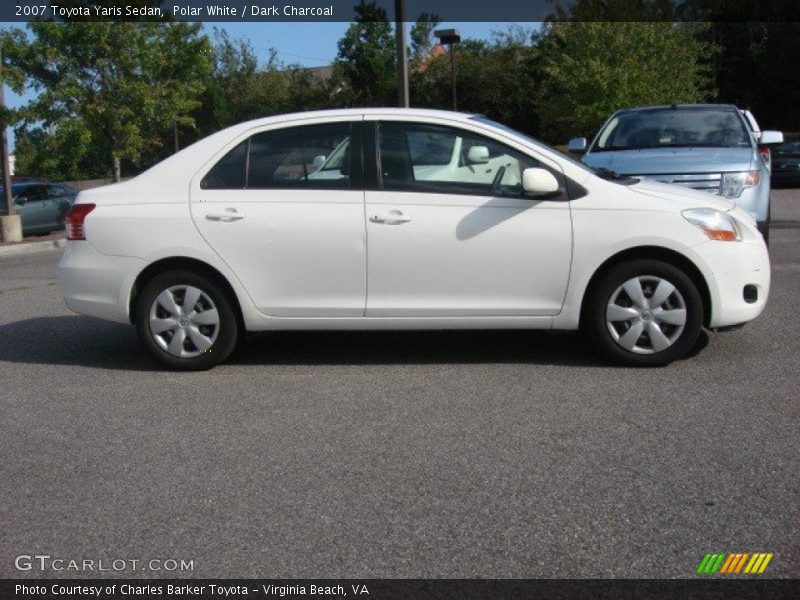  2007 Yaris Sedan Polar White