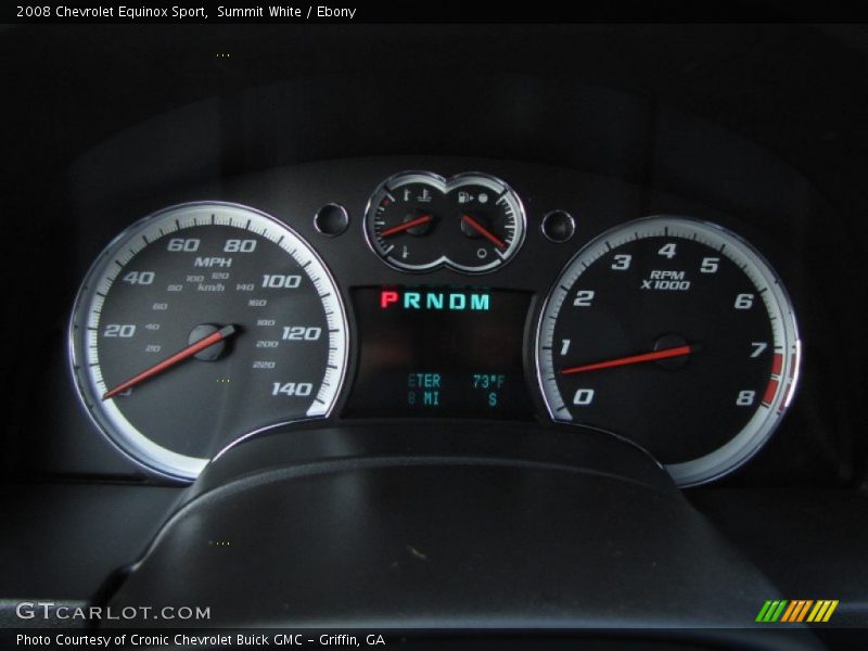  2008 Equinox Sport Sport Gauges
