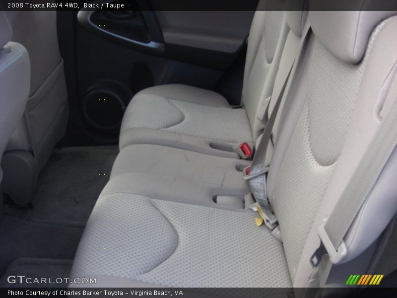 Black / Taupe 2008 Toyota RAV4 4WD