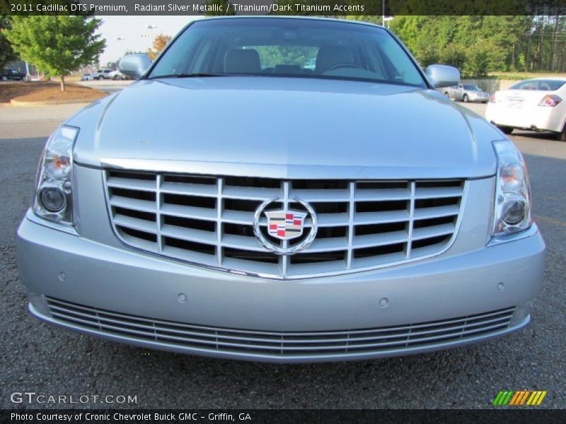 Radiant Silver Metallic / Titanium/Dark Titanium Accents 2011 Cadillac DTS Premium