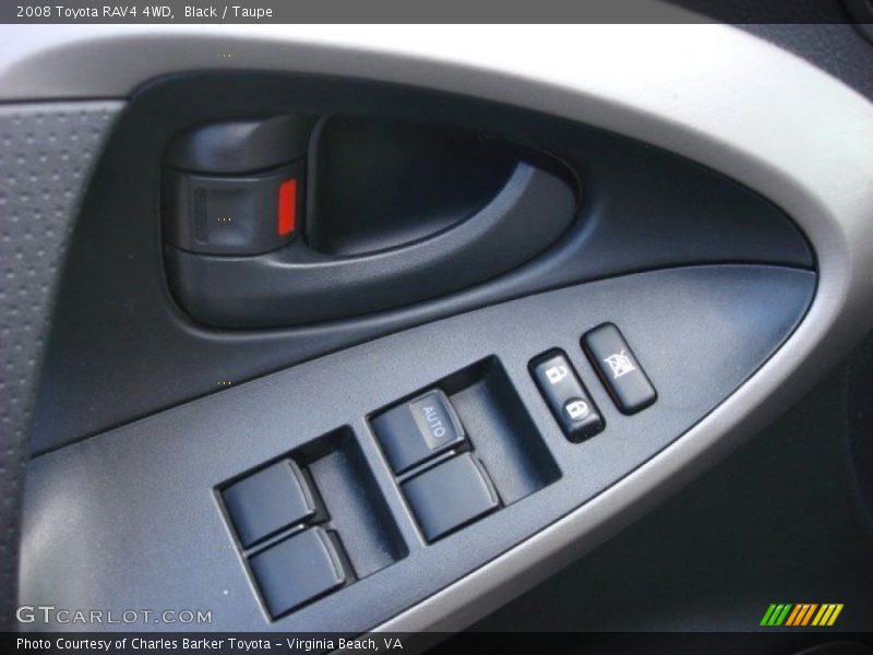 Black / Taupe 2008 Toyota RAV4 4WD