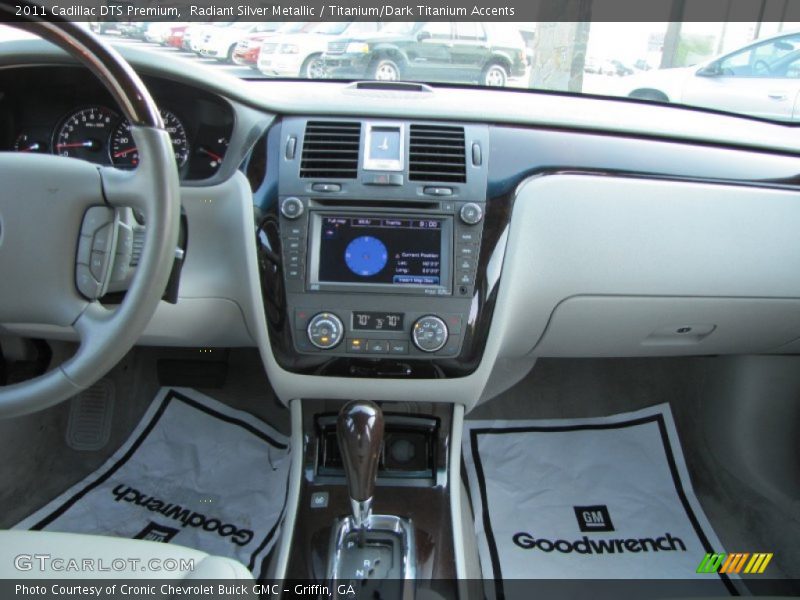 Radiant Silver Metallic / Titanium/Dark Titanium Accents 2011 Cadillac DTS Premium