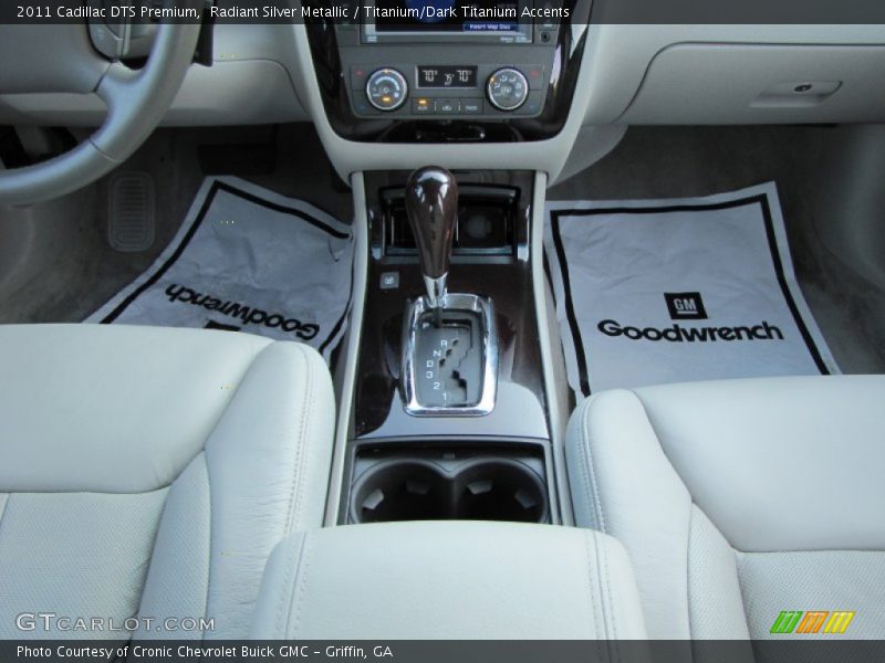 Radiant Silver Metallic / Titanium/Dark Titanium Accents 2011 Cadillac DTS Premium
