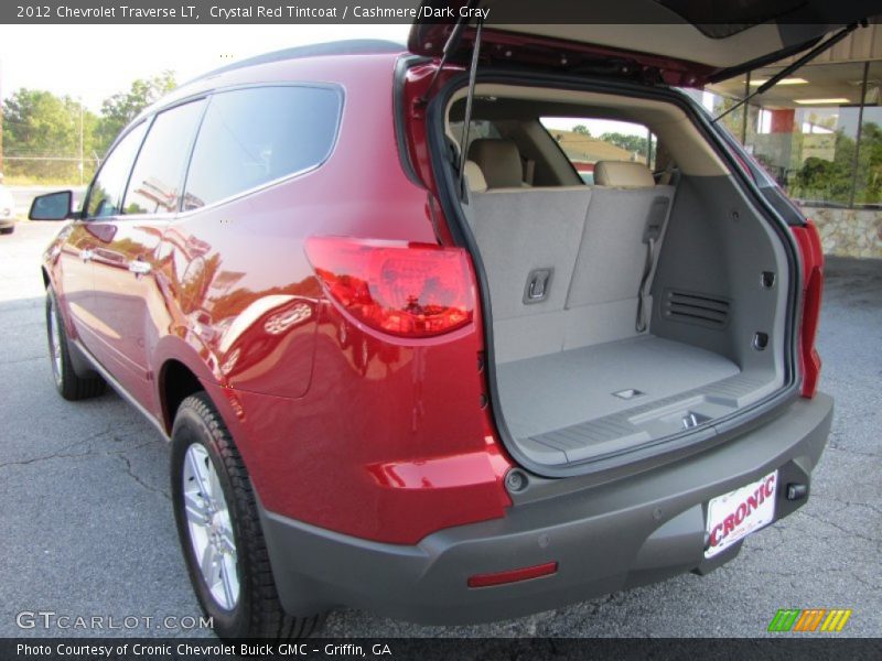 Crystal Red Tintcoat / Cashmere/Dark Gray 2012 Chevrolet Traverse LT