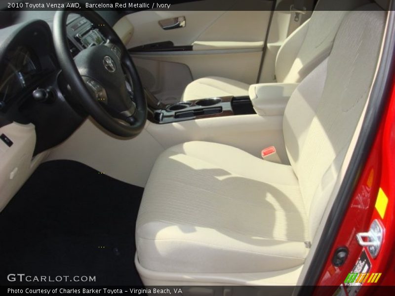 Barcelona Red Metallic / Ivory 2010 Toyota Venza AWD