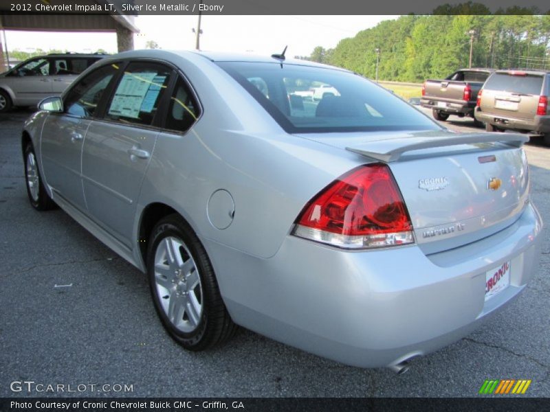 Silver Ice Metallic / Ebony 2012 Chevrolet Impala LT