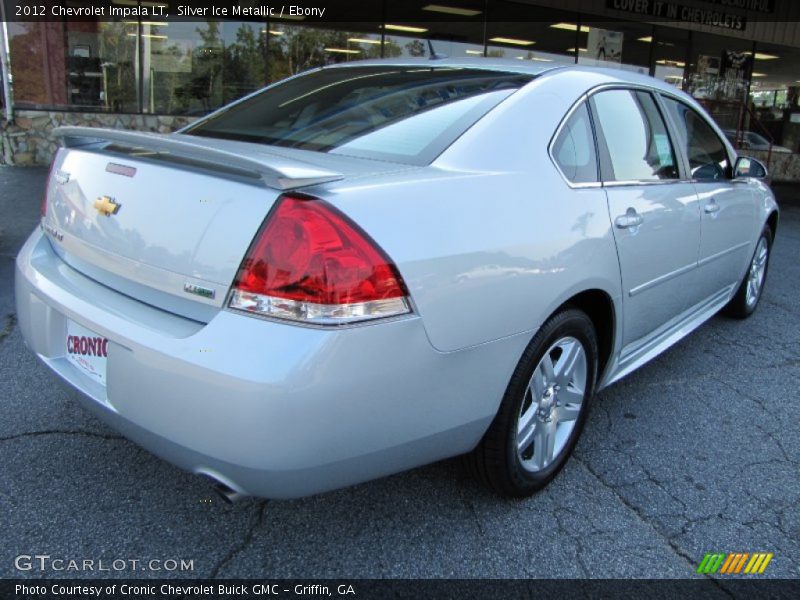 Silver Ice Metallic / Ebony 2012 Chevrolet Impala LT
