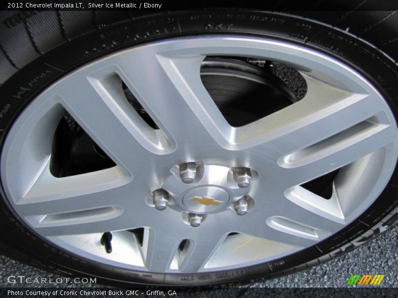 Silver Ice Metallic / Ebony 2012 Chevrolet Impala LT