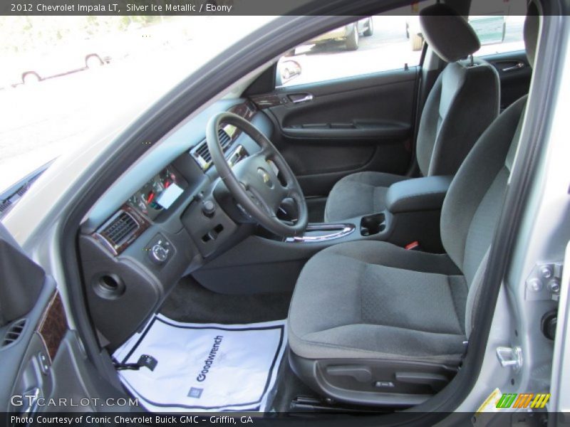 Silver Ice Metallic / Ebony 2012 Chevrolet Impala LT