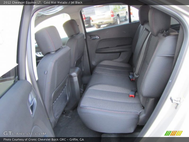 Gold Mist Metallic / Jet Black 2012 Chevrolet Equinox LT