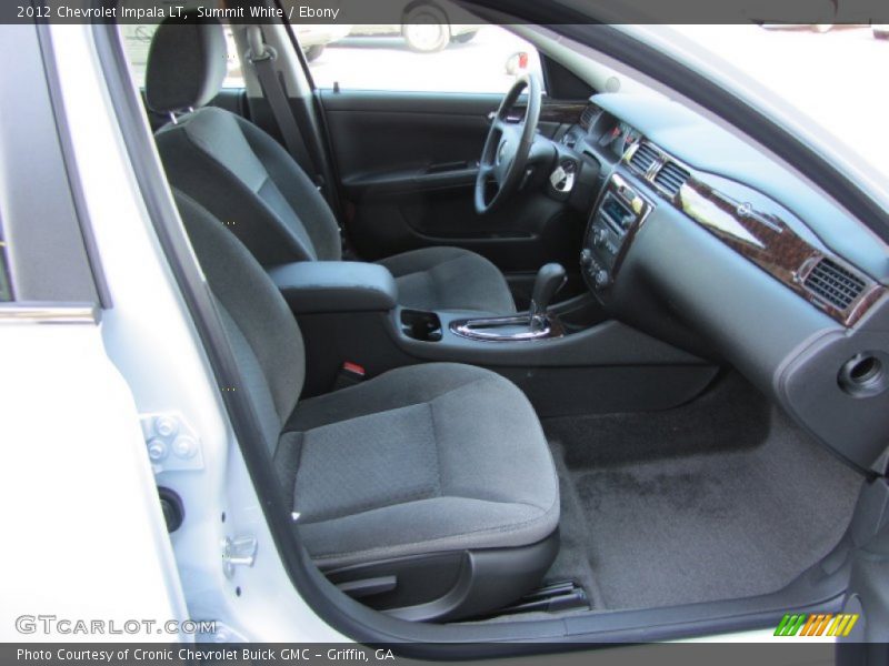 Summit White / Ebony 2012 Chevrolet Impala LT