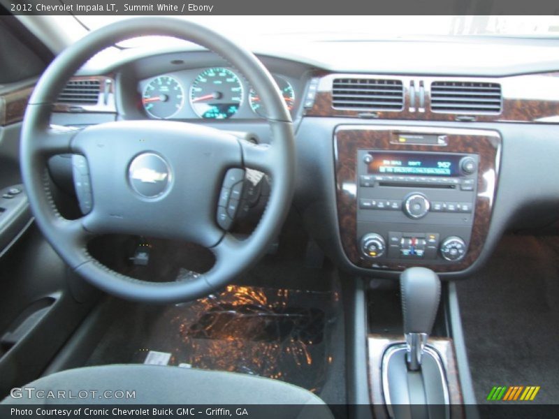 Summit White / Ebony 2012 Chevrolet Impala LT