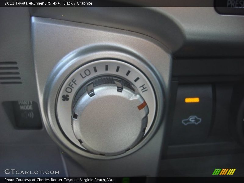 Black / Graphite 2011 Toyota 4Runner SR5 4x4