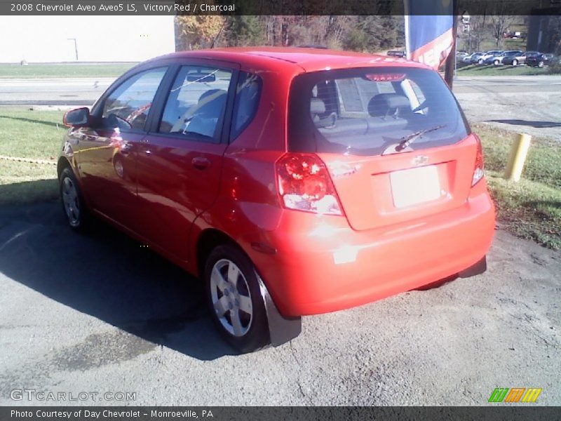 Victory Red / Charcoal 2008 Chevrolet Aveo Aveo5 LS