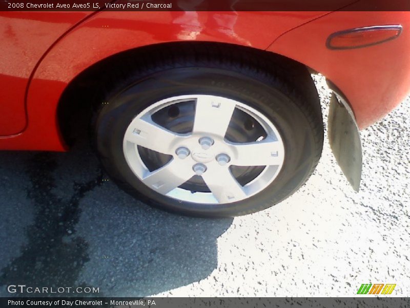 Victory Red / Charcoal 2008 Chevrolet Aveo Aveo5 LS