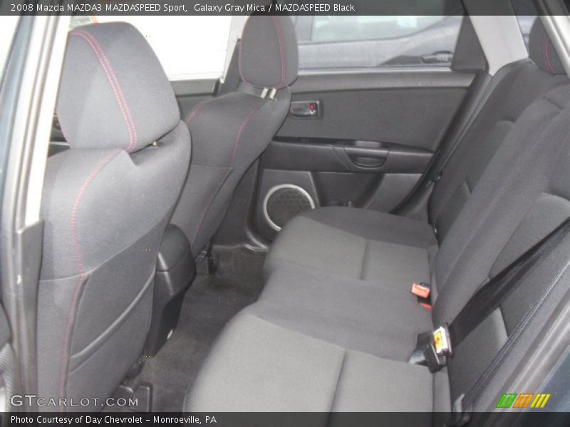 Galaxy Gray Mica / MAZDASPEED Black 2008 Mazda MAZDA3 MAZDASPEED Sport