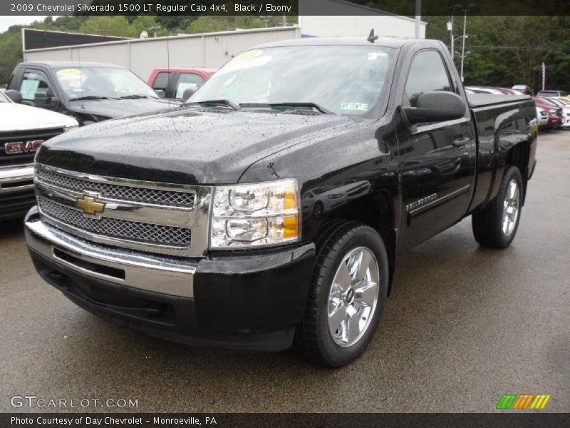 Black / Ebony 2009 Chevrolet Silverado 1500 LT Regular Cab 4x4