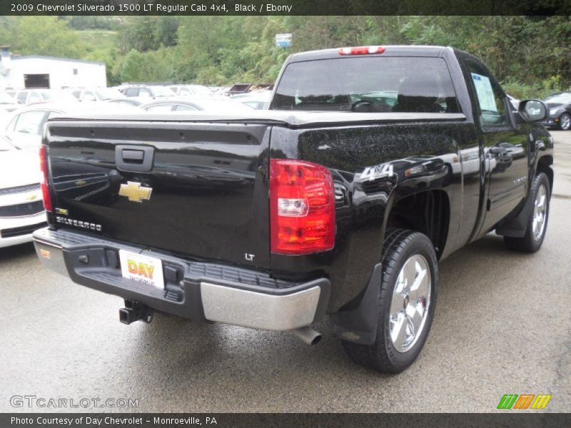 Black / Ebony 2009 Chevrolet Silverado 1500 LT Regular Cab 4x4
