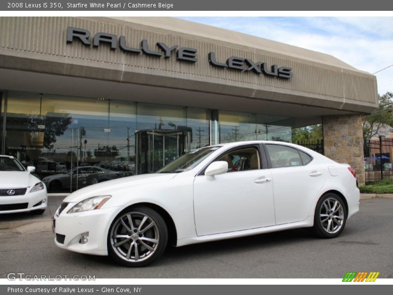 Starfire White Pearl / Cashmere Beige 2008 Lexus IS 350