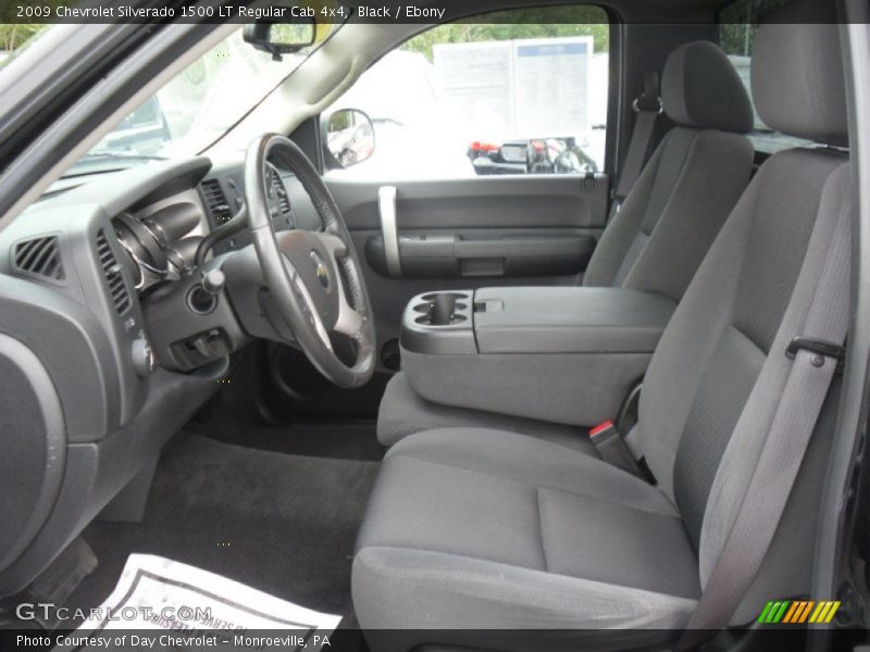  2009 Silverado 1500 LT Regular Cab 4x4 Ebony Interior
