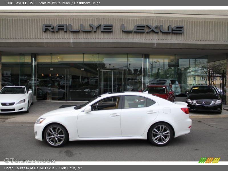 Starfire White Pearl / Cashmere Beige 2008 Lexus IS 350