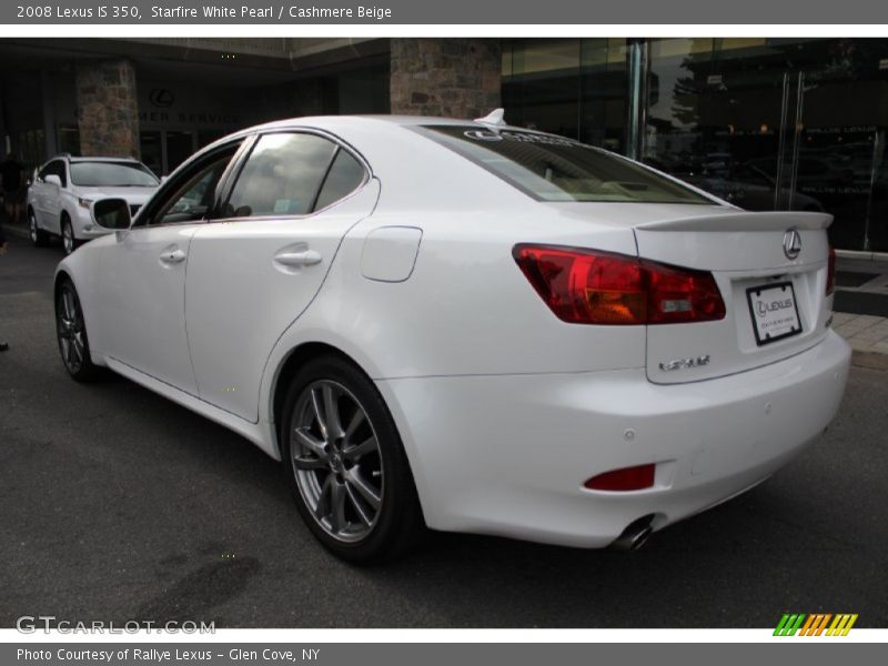 Starfire White Pearl / Cashmere Beige 2008 Lexus IS 350