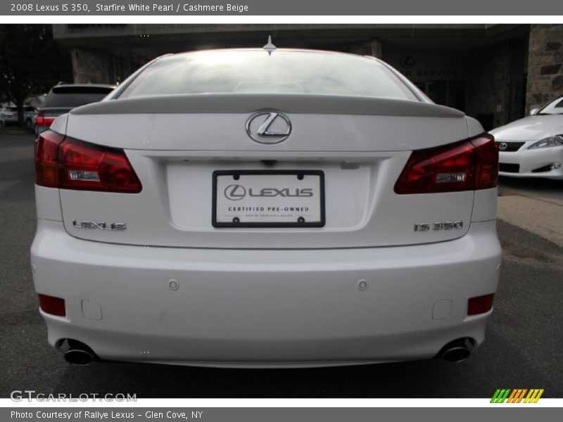 Starfire White Pearl / Cashmere Beige 2008 Lexus IS 350