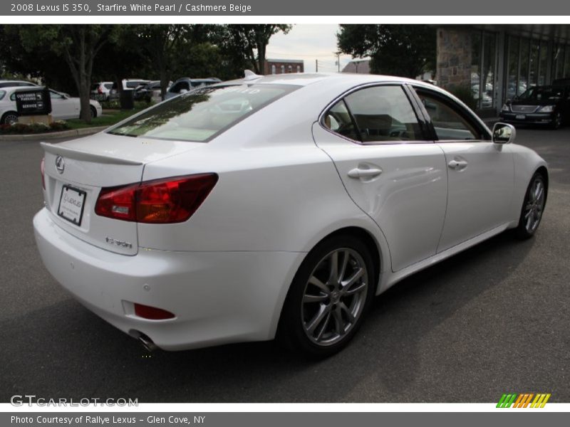 Starfire White Pearl / Cashmere Beige 2008 Lexus IS 350