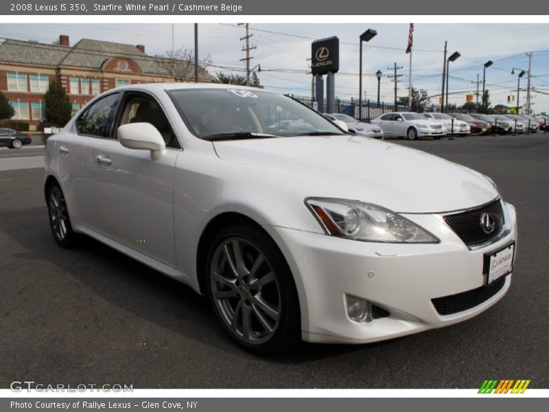 Starfire White Pearl / Cashmere Beige 2008 Lexus IS 350