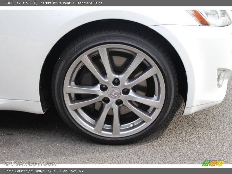 Starfire White Pearl / Cashmere Beige 2008 Lexus IS 350