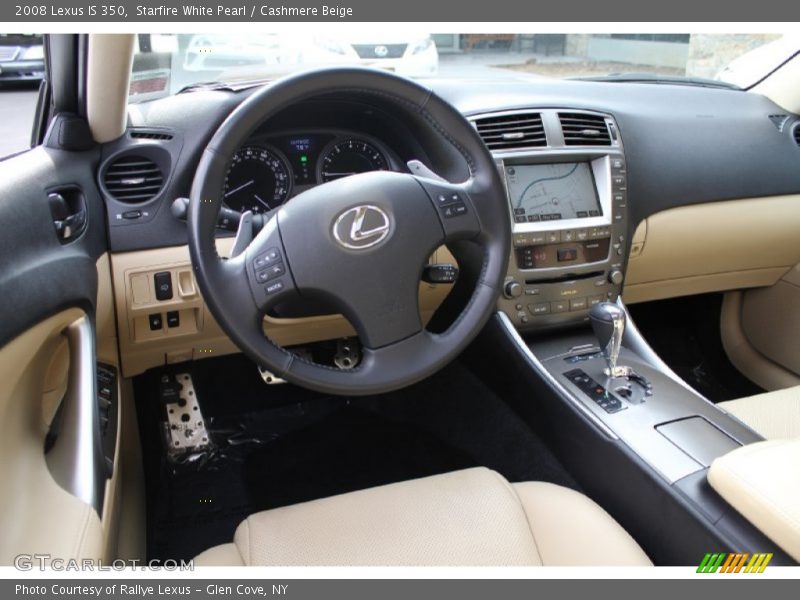 Starfire White Pearl / Cashmere Beige 2008 Lexus IS 350