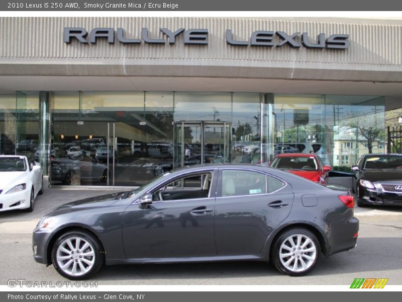 Smoky Granite Mica / Ecru Beige 2010 Lexus IS 250 AWD