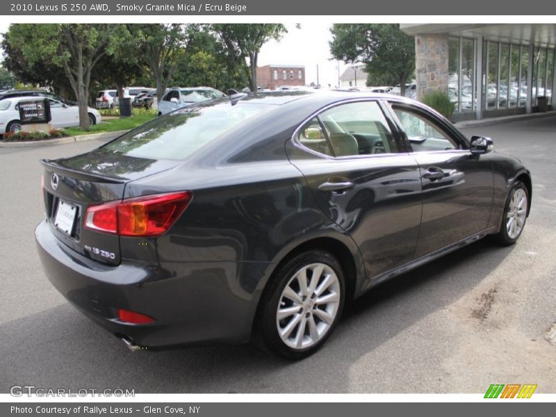 Smoky Granite Mica / Ecru Beige 2010 Lexus IS 250 AWD