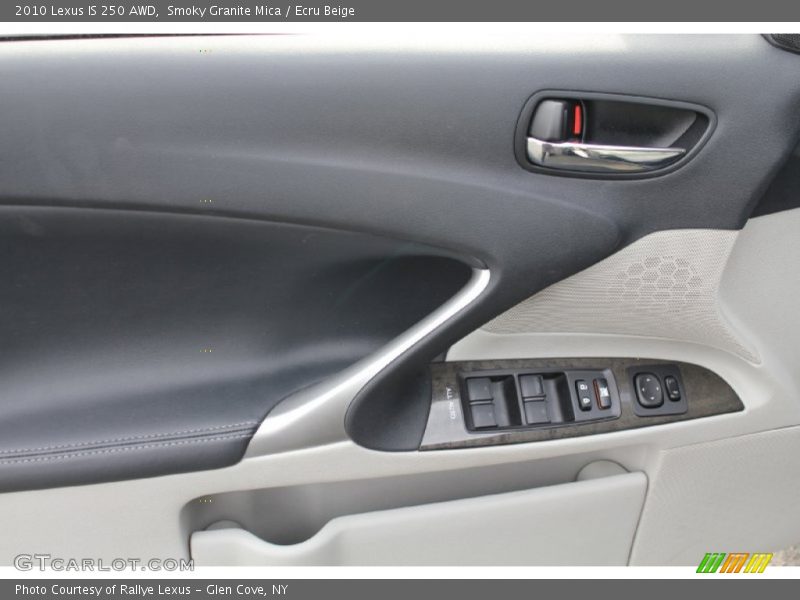 Smoky Granite Mica / Ecru Beige 2010 Lexus IS 250 AWD