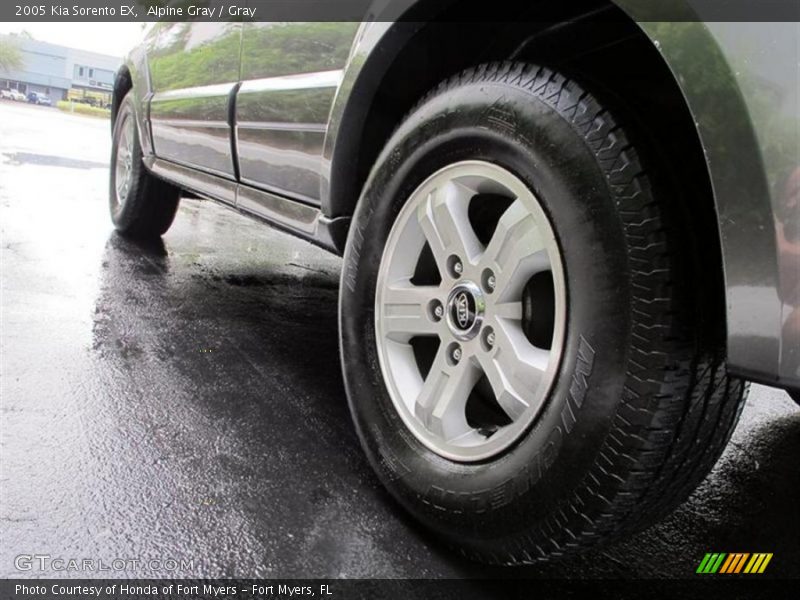 Alpine Gray / Gray 2005 Kia Sorento EX