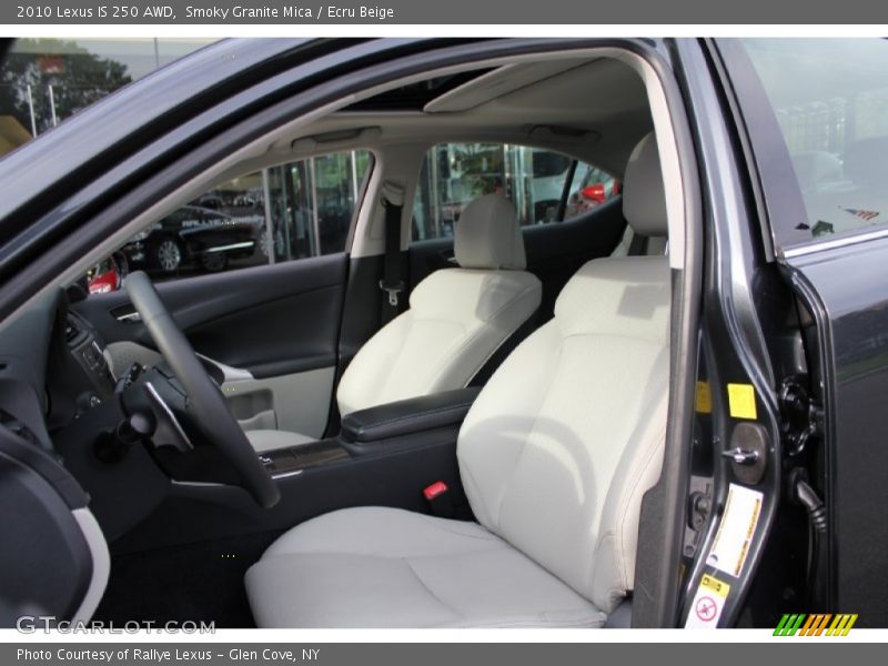 Smoky Granite Mica / Ecru Beige 2010 Lexus IS 250 AWD