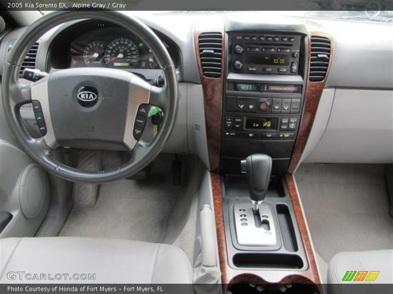 Alpine Gray / Gray 2005 Kia Sorento EX