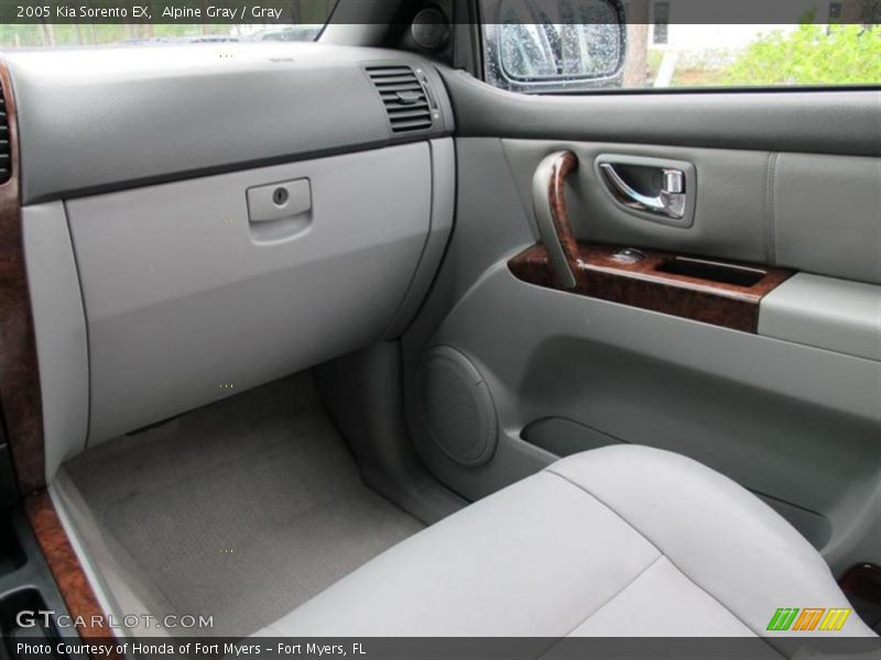 Alpine Gray / Gray 2005 Kia Sorento EX