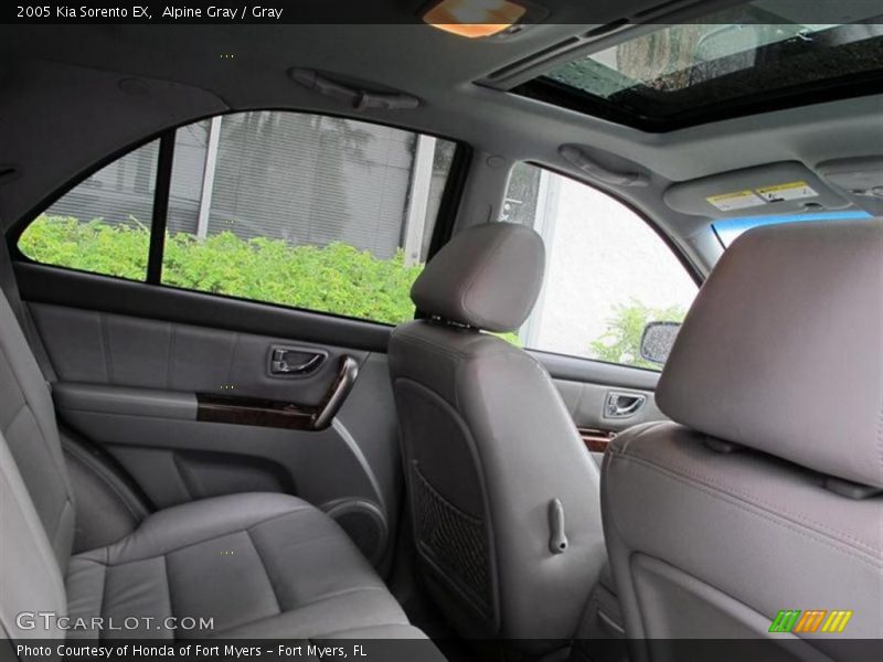 Alpine Gray / Gray 2005 Kia Sorento EX